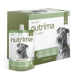 Nutrima Koiran Märkäruoka Ja Makkarat|Uutuudet Koirille*Nautapyree 150 ml