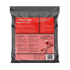 Nutriment by Rauh! Ruokinnan Monipuolistaminen|Kotimainen Koiranruoka*Naudankylkiluut 1 kg