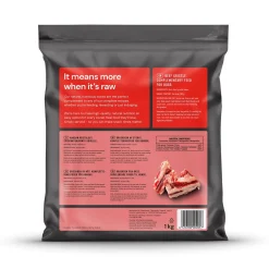 Nutriment by Rauh! Ruokinnan Monipuolistaminen|Kotimainen Koiranruoka*Naudanrustoluut 1 kg
