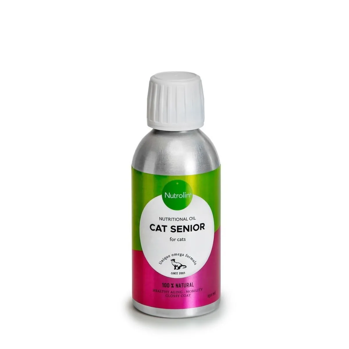 Nutrolin Ravintoöljyt Ja Vitamiinit|Lisäravinteet Seniorikissalle*Cat Senior, 150 ml