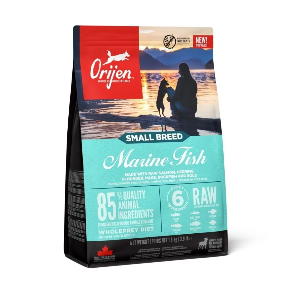 Orijen Koiran Kuivaruoka|Viljaton Koiranruoka*Dog Small Breed Marine Fish