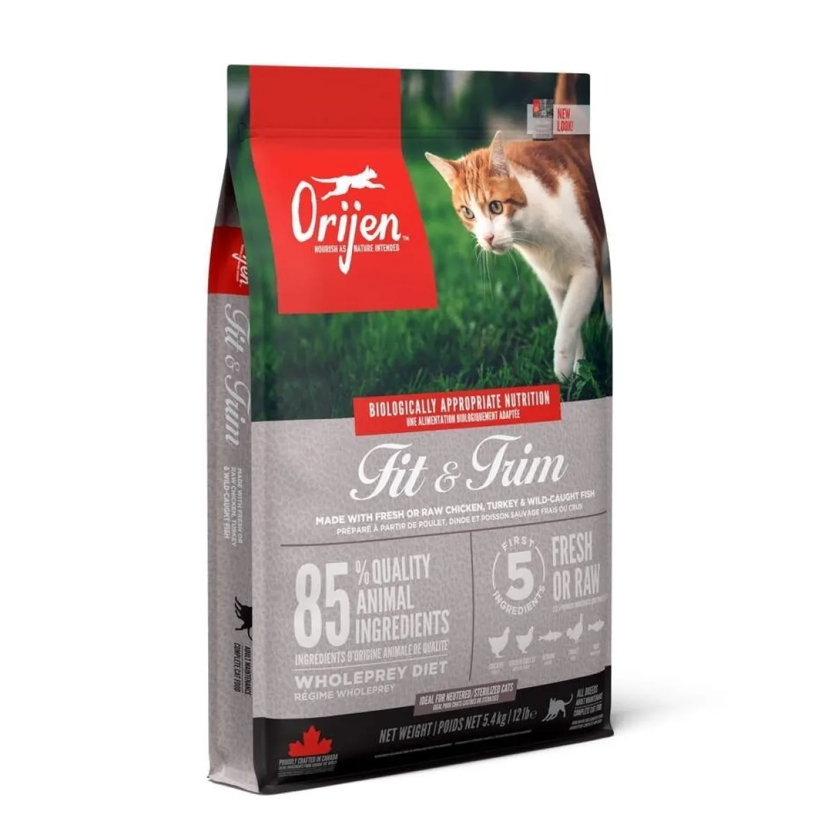 Orijen Viljaton Kissanruoka|Vähärasvainen Kissanruoka*Fit & Trim Cat