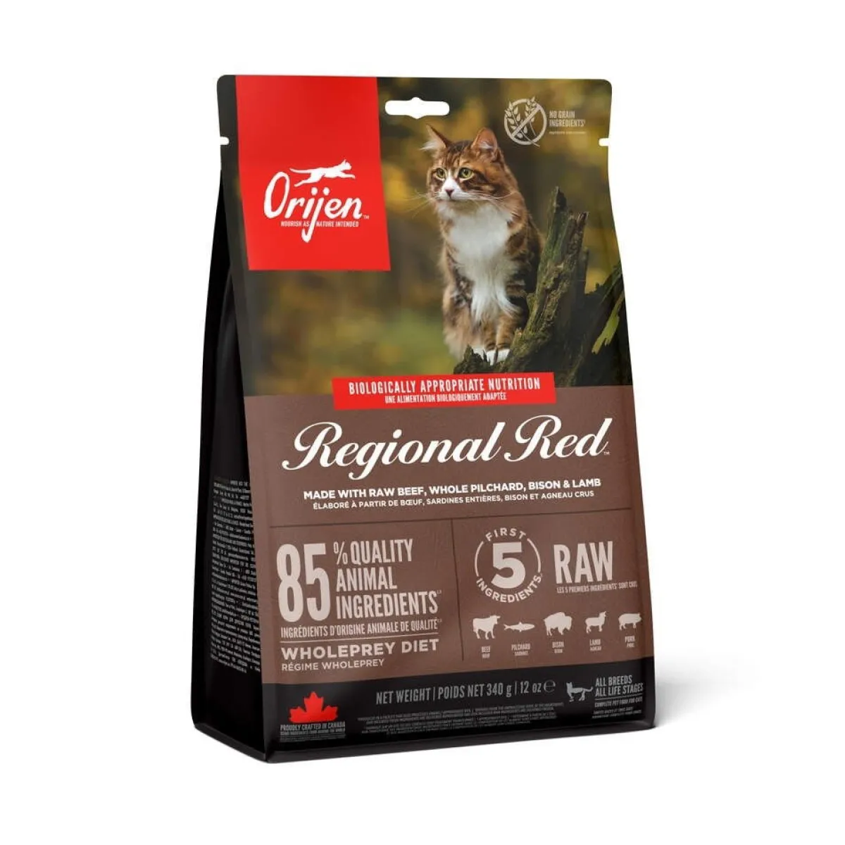 Orijen Viljaton Kissanruoka|Kissan Kuivaruoka*Regional Red Cat