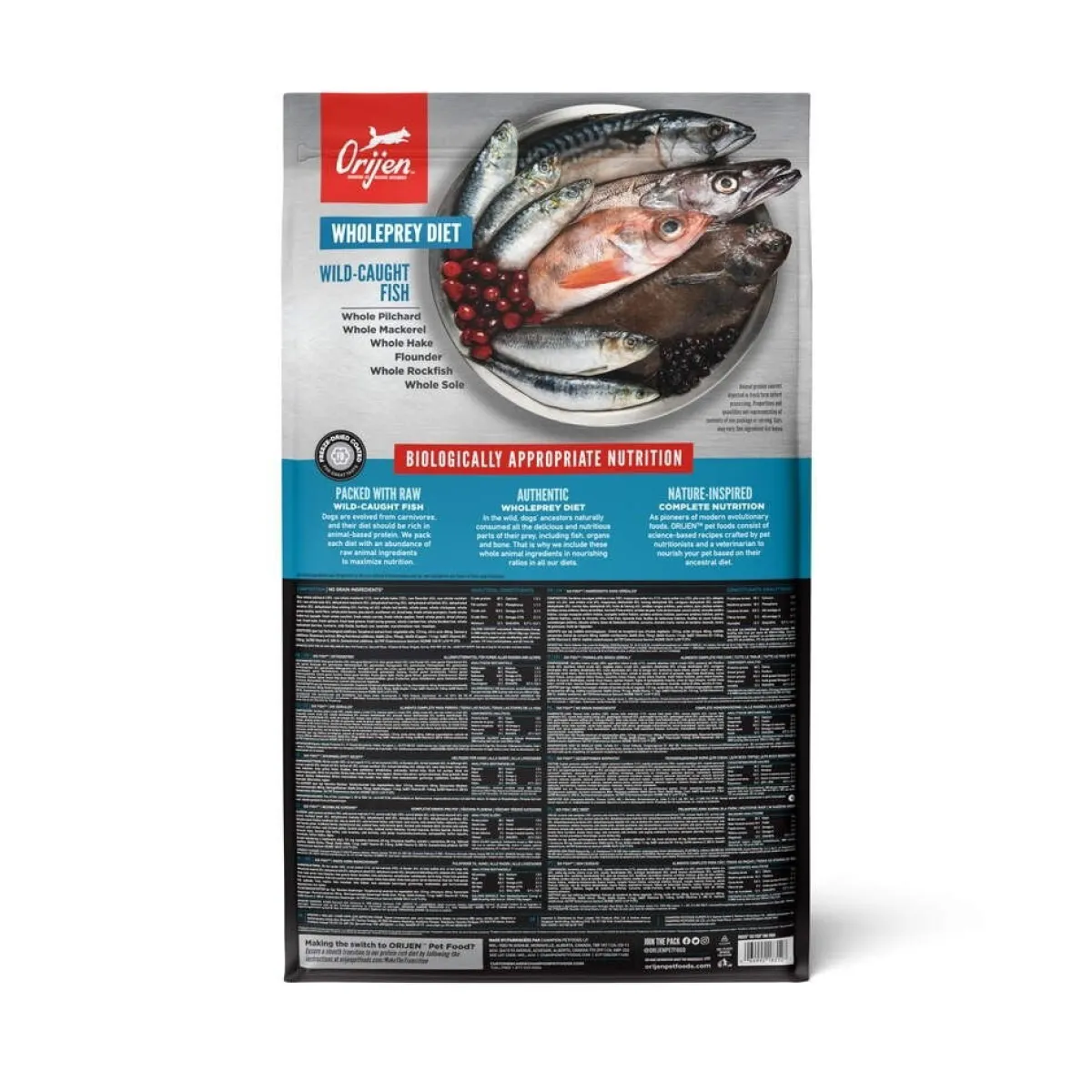 Orijen Koiran Kuivaruoka|Koiran Kuivaruoka*Six Fish