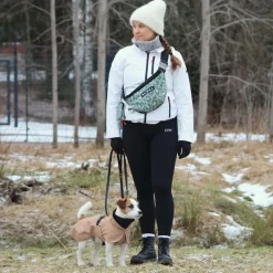 PAIKKA Heijastavat Koiran Vaatteet|Koiran Heijastimet Ja Valot*koiran sadetakki, heijastava taupe