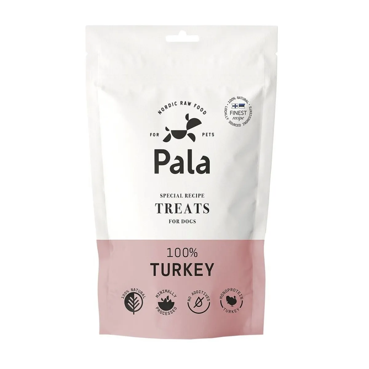 Pala Petfoods Täyslihaherkut|Pehmeät Koiran Herkut*Pala 100% Kalkkuna 100g