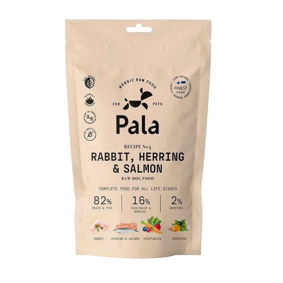 Pala Petfoods Koiran Kuivaruoka|Ruokinnan Monipuolistaminen*Pala #4 Kani, Silli & Lohi