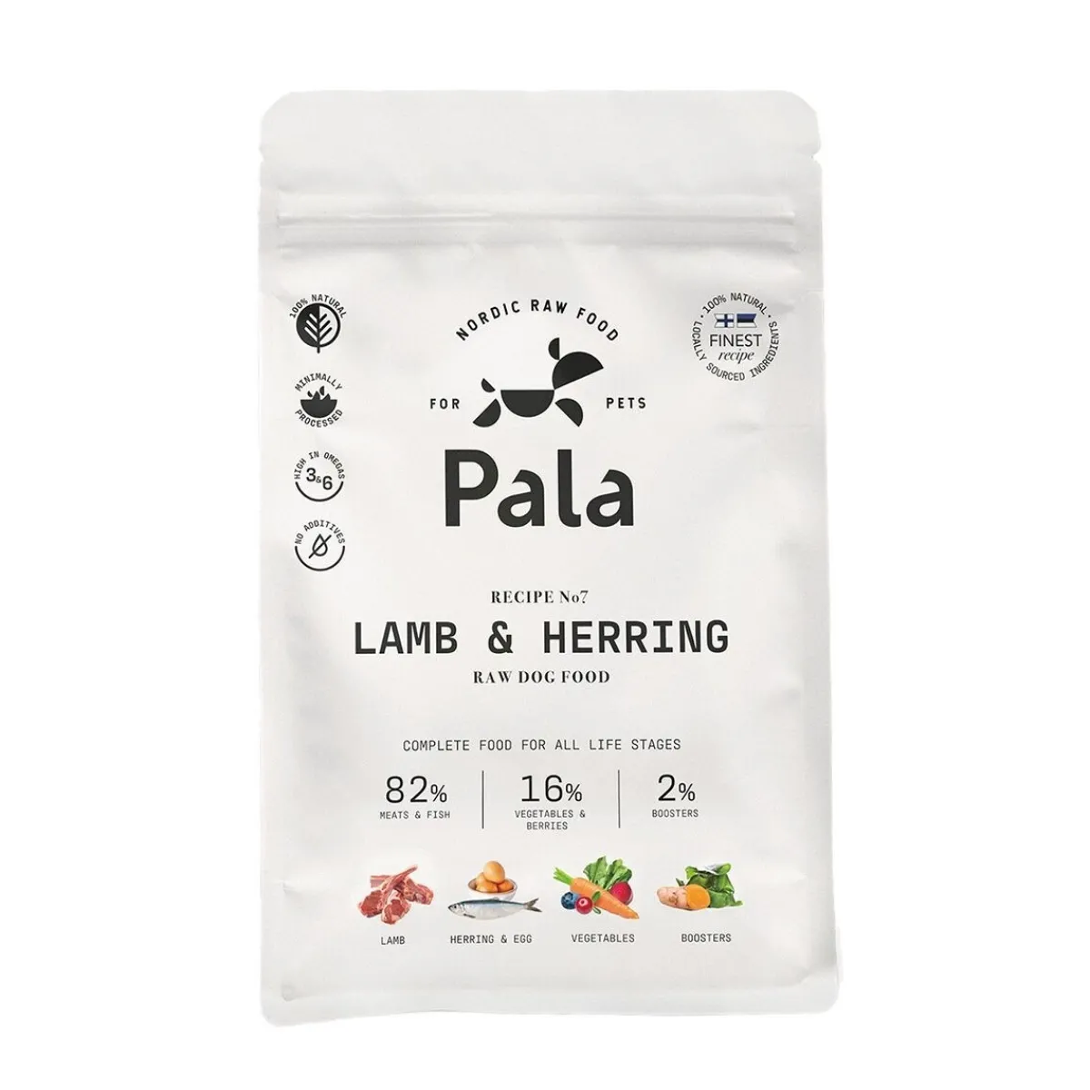 Pala Petfoods Koiran Kuivaruoka|Ruokinnan Monipuolistaminen*Pala #7 Lammas&Silli