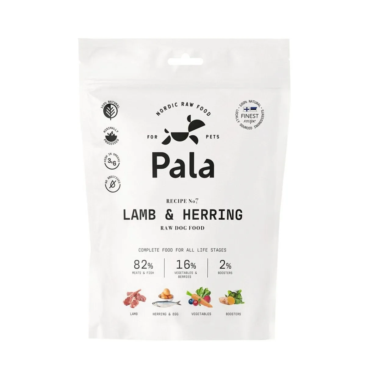Pala Petfoods Koiran Kuivaruoka|Ruokinnan Monipuolistaminen*Pala #7 Lammas&Silli