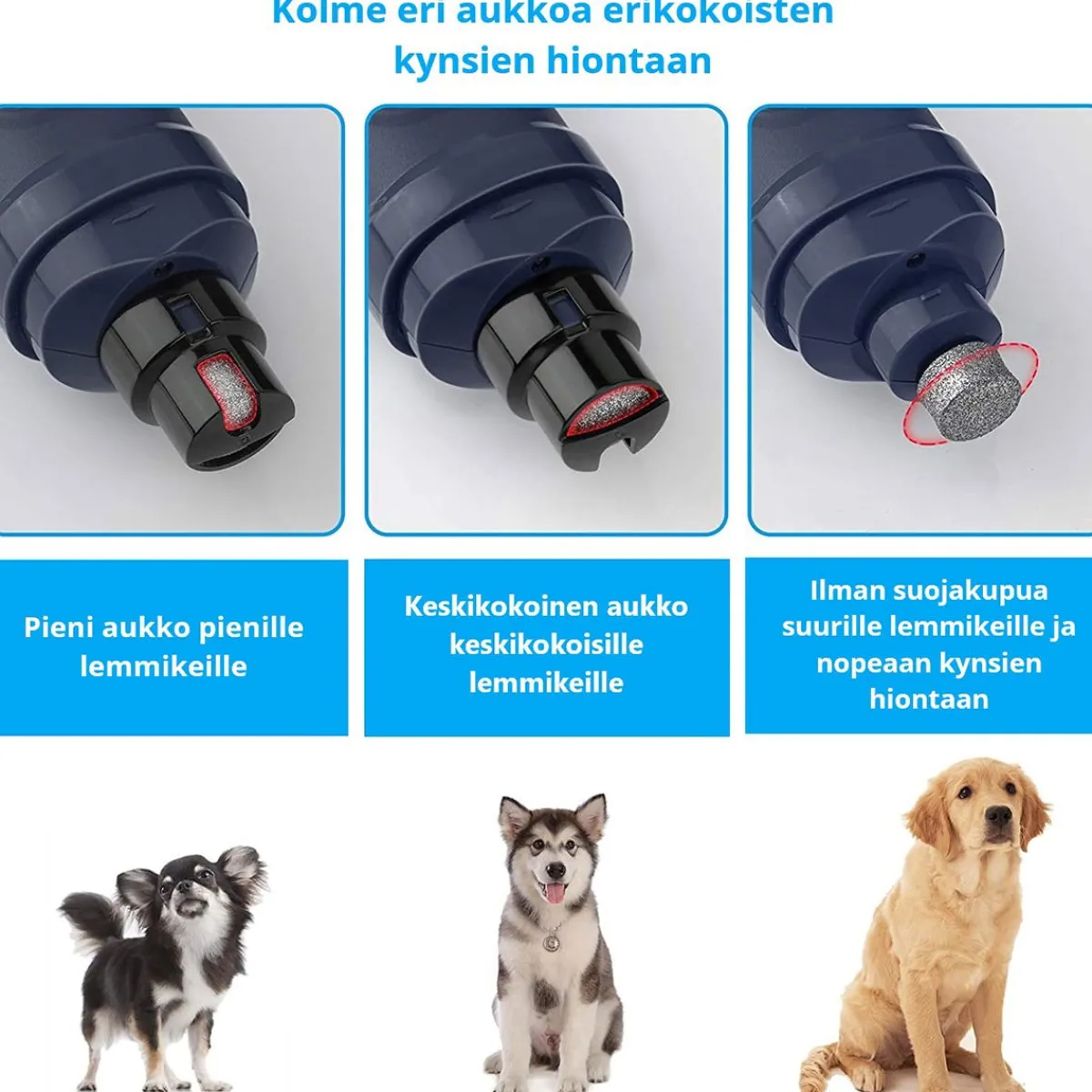 PawLight Kissan Kynnet|Koiran Ja Kissan Kynsienleikkaus*LED -koiran kynsitrimmeri