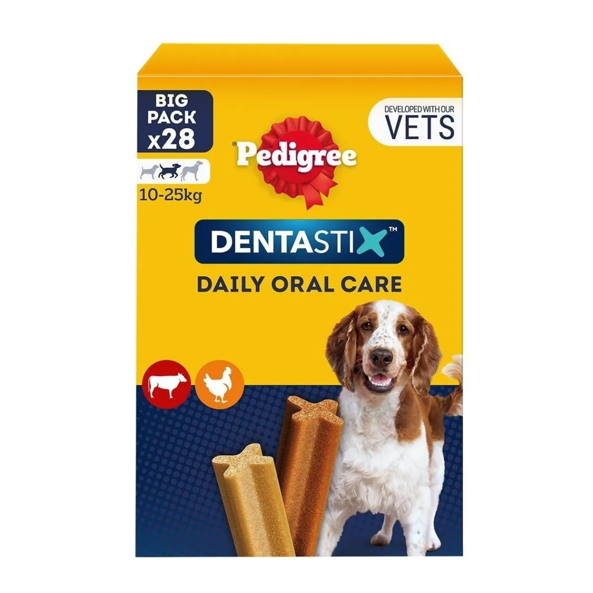Pedigree Hammasherkut*Dentastix M 4x28-pack