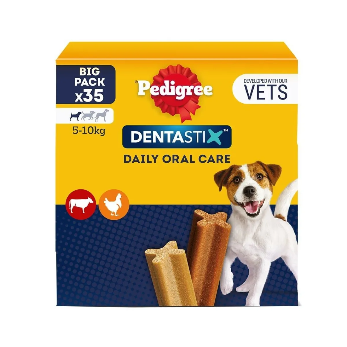 Pedigree Hammasherkut*Dentastix S 4x35-pack