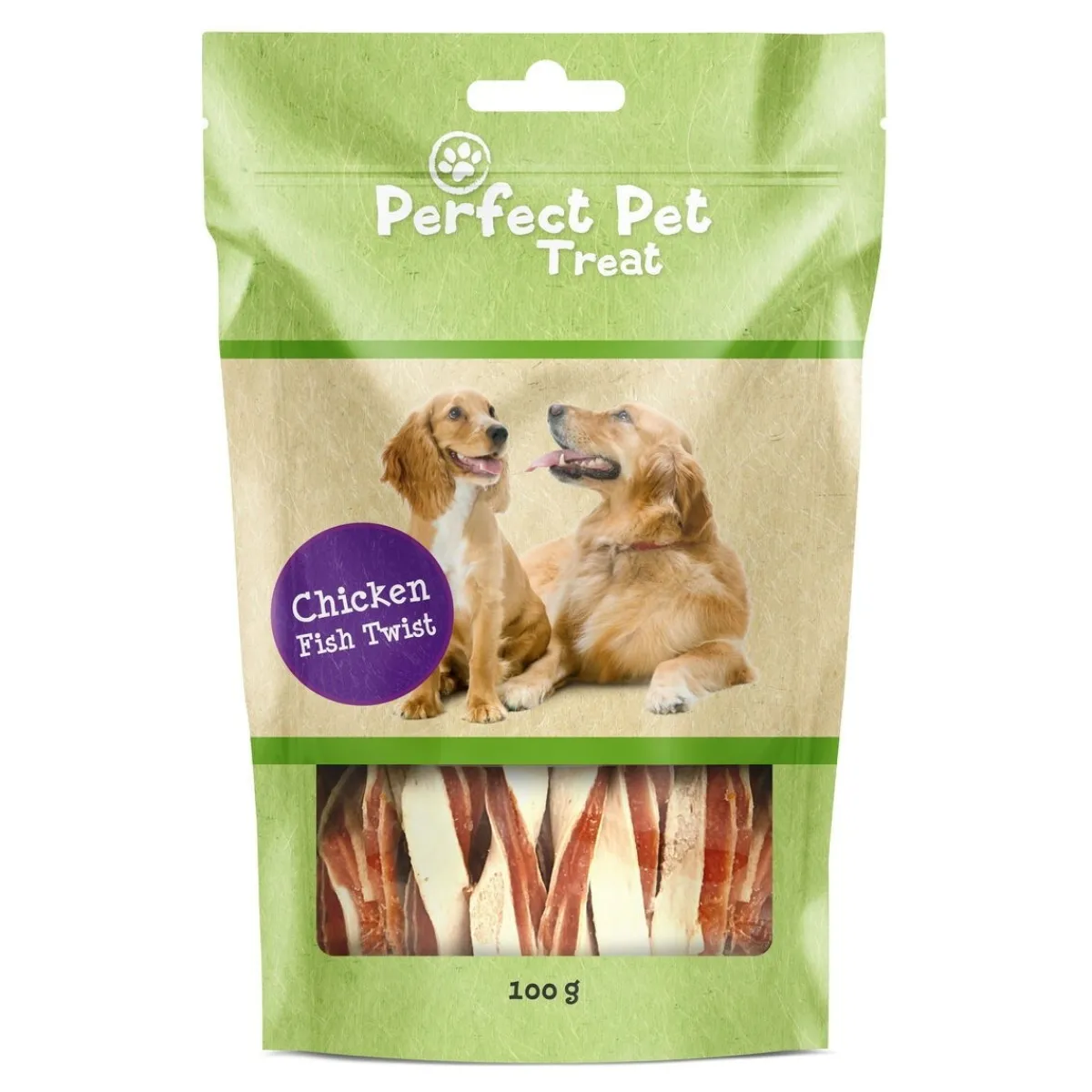 Perfect Pet Täyslihaherkut|Pikkuherkut Ja Treeninamit*kanakierre 100g