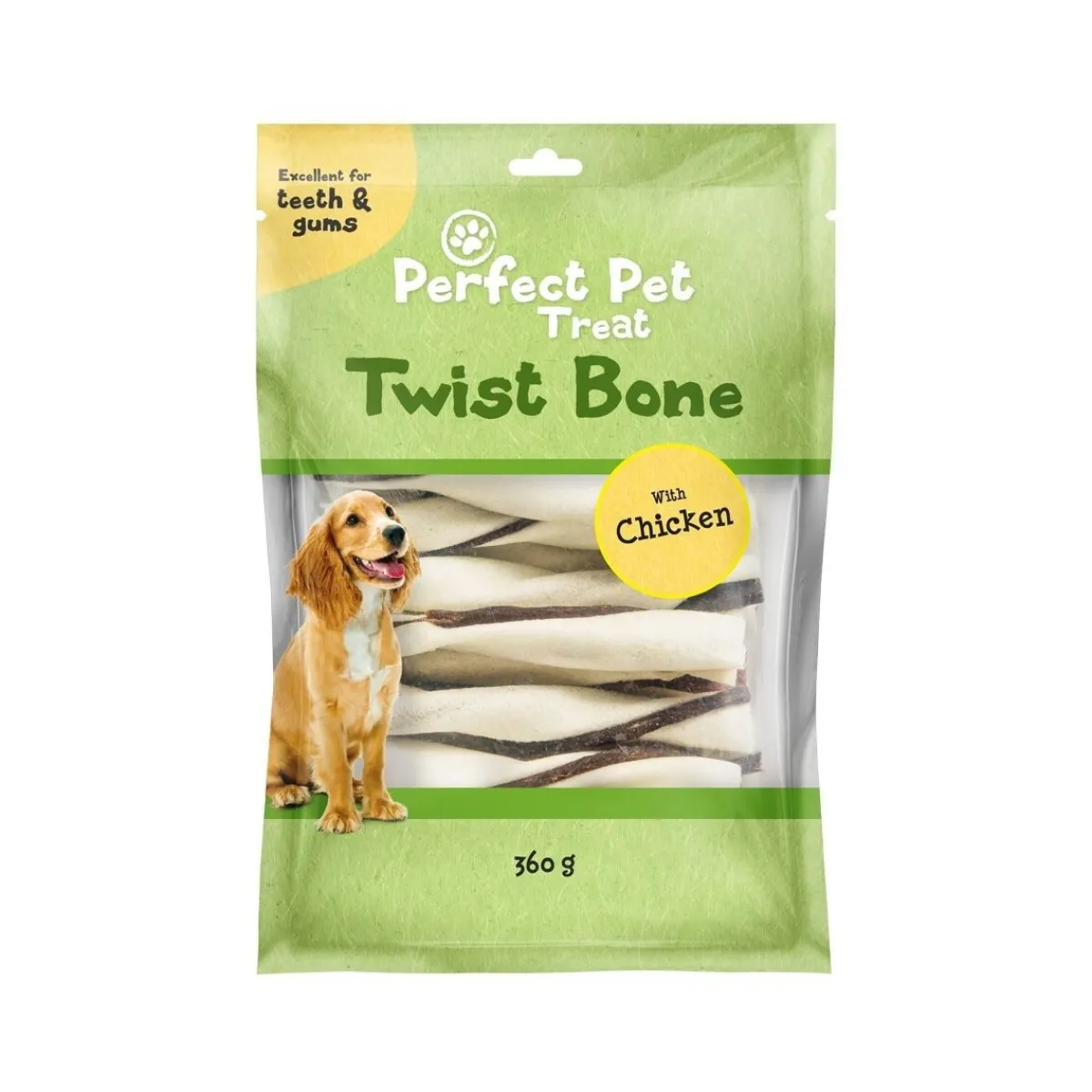 Perfect Pet Tarjoukset Koirille|Puruluut*kanakierretikku 30kpl, 360g