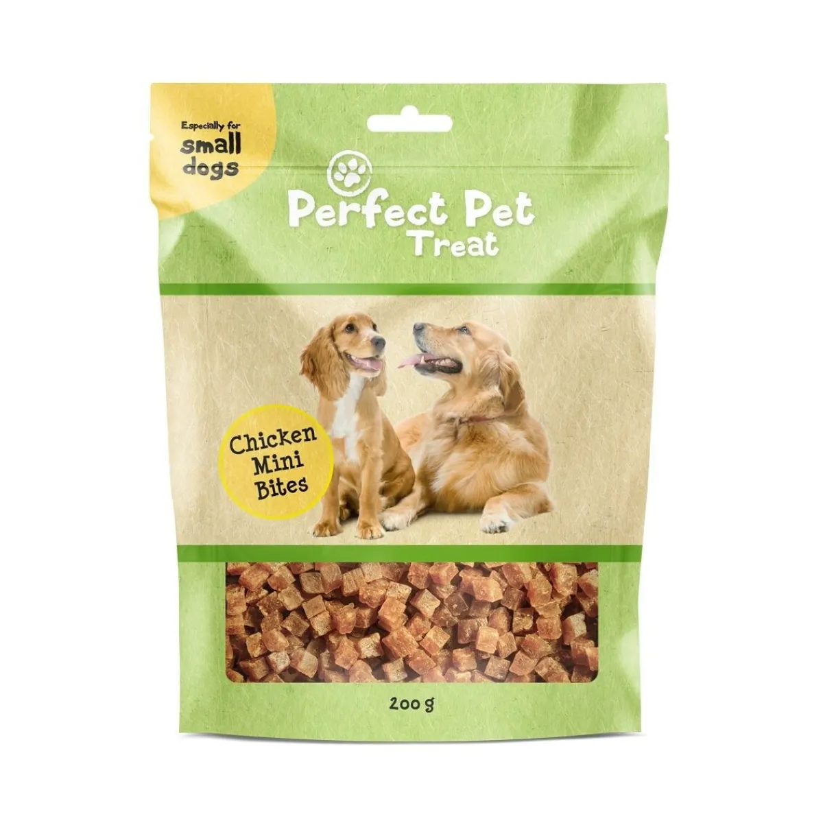 Perfect Pet Täyslihaherkut|Pehmeät Koiran Herkut*kanapalat mini 200g