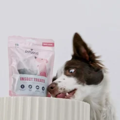 Petgood Koiranpennun Herkut|Pehmeät Koiran Herkut*hyönteispohjainen koiranherkku pennuille 100 g