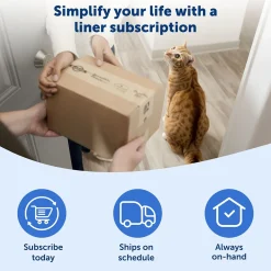 Petsafe Kissanvessan Siivoaminen|Kissanvessan Siivoaminen*SmartSpin vessan suojapussit 25kpl