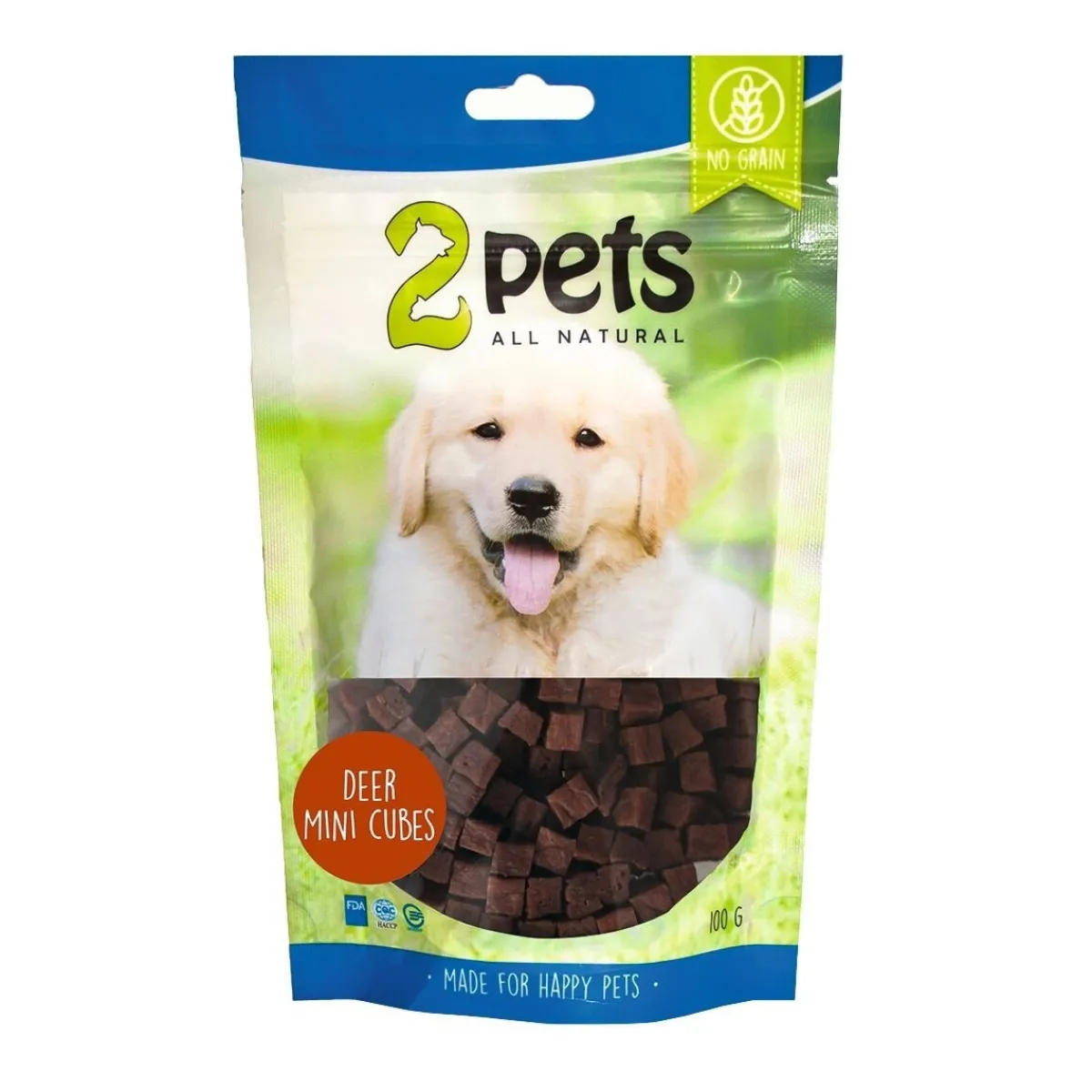 2Pets Pikkuherkut Ja Treeninamit|Pehmeät Koiran Herkut*Mini Peuranlihakuutiot