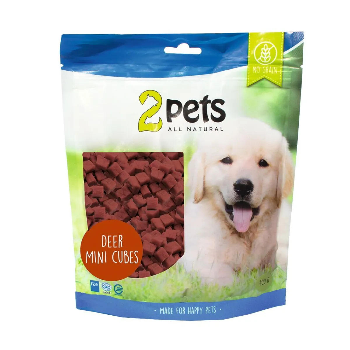 2Pets Pikkuherkut Ja Treeninamit|Pehmeät Koiran Herkut*Mini Peuranlihakuutiot