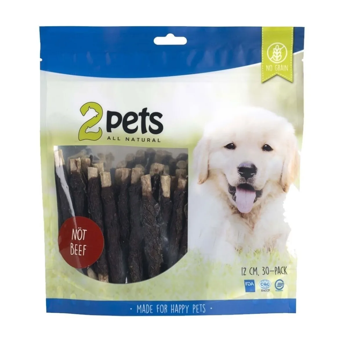 2Pets Puruluut|Purutikut*Purutikut lihakääreellä 12 cm 30 kpl