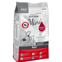 Platinum Koiran Kuivaruoka*Mini Adult Beef+Potato 900 g