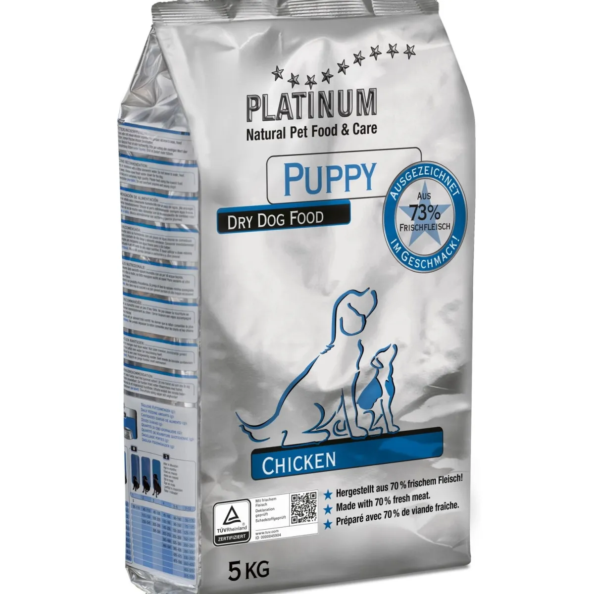 Platinum Koiran Kuivaruoka|Penturuoka*Puppy kana 3x5kg