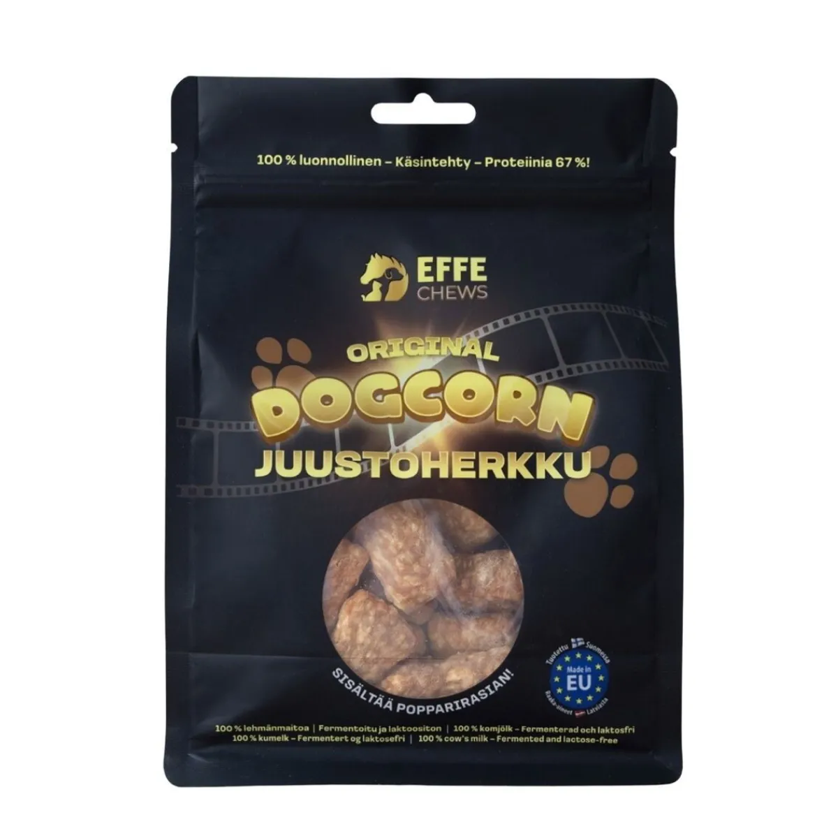 Effe Chews Pikkuherkut Ja Treeninamit*Popcorn koiralle 100 g