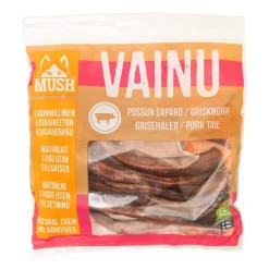 Mush Täyslihaherkut|Kotimaiset Koiran Herkut*Possun saparo Vainu, 220 g