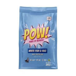 POW! Koiranruoat Erityistapeisiin|Koiran Kuivaruoka*Dog Adult White Fish & Rice