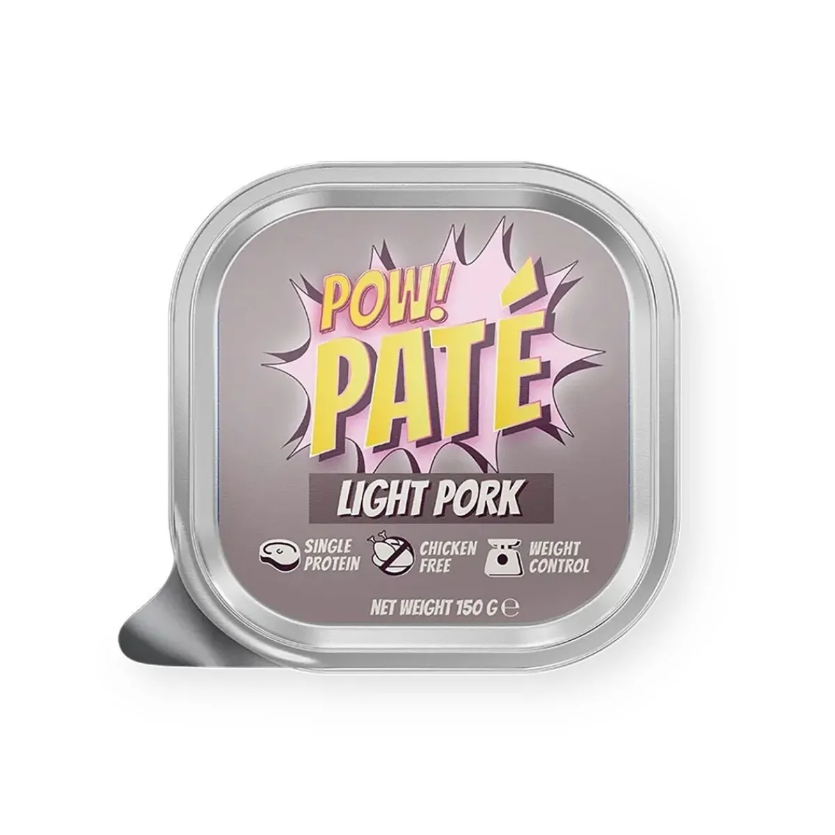 POW! Koiranruoat Erityistapeisiin|Light-Koiranruoka*Dog Light Pork Paté 150 g