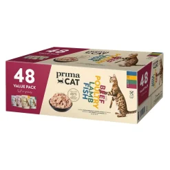 PrimaCat Kissan Märkäruoka|Viljaton Kissanruoka*Classic valuepack 48x85g