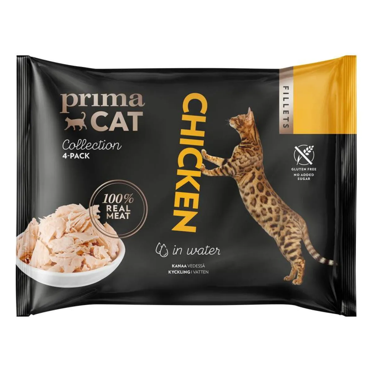PrimaCat Kissan Märkäruoka*Kanafileet vedessä