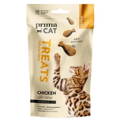 PrimaCat Uutuudet Kissoille*Softy Treats kana & kissanminttu 50 g