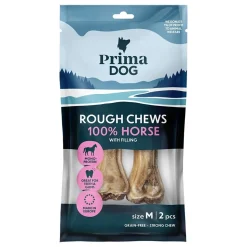 PrimaDog Puruluut|Tarjoukset Koirille*Rough Filled Chew Bone hevonen
