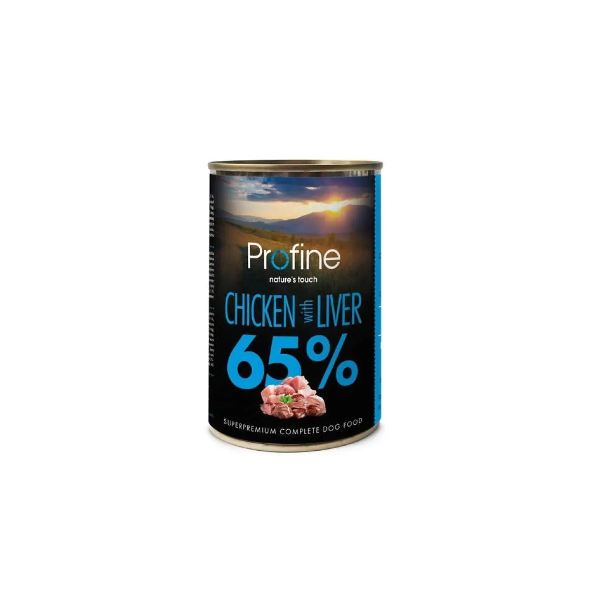 Profine Koiran Märkäruoka Ja Makkarat*Pure Meat kana & kananmaksa 400g