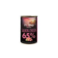 Profine Koiran Märkäruoka Ja Makkarat*Pure Meat lohi & kana 400g