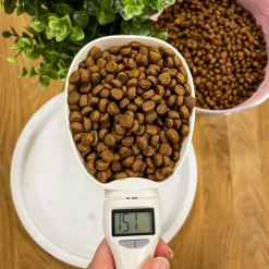 Basic Koiranpennun Ruokailu|Kuppialustat Ja Mittakauhat*Punnitseva mittakauha
