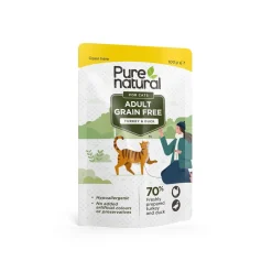 Purenatural Kissan Märkäruoka*Adult kalkkuna & ankka, 100g