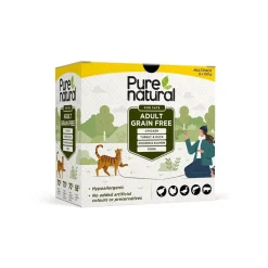 Purenatural Kissan Märkäruoka*Adult Multipack 8x 100g