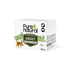 Purenatural Kissan Märkäruoka|Viljaton Kissanruoka*Cat Adult kana & porsas 90 g