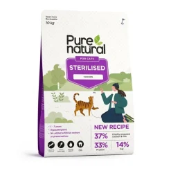 Purenatural Kissan Kuivaruoka|Kotimainen Kissanruoka*Cat Sterilised Chicken