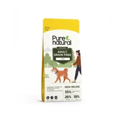 Purenatural Koiran Kuivaruoka|Kotimainen Koiranruoka*Dog Adult Grain Free Pork