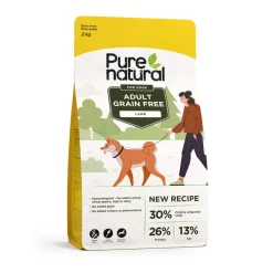 Purenatural Koiran Kuivaruoka*Dog Adult Grain Free Lamb 2 x 12 kg, vain verkosta