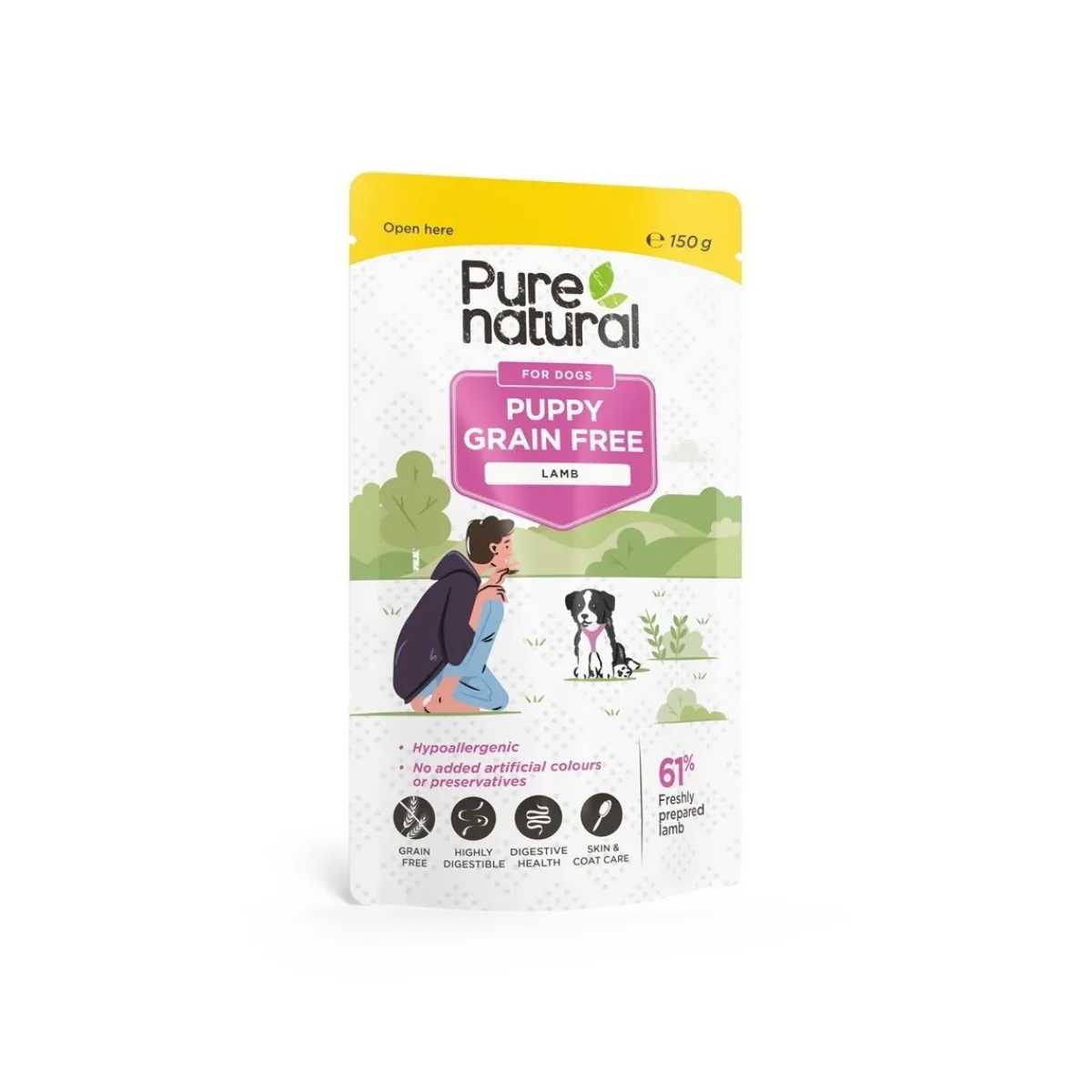 Purenatural Penturuoka|Penturuoka*Puppy viljaton lammas 150 g