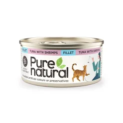 Purenatural Kissan Märkäruoka*Tuna Fillet with Shrimps 70g