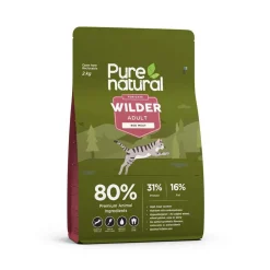 Purenatural Kissan Kuivaruoka|Kotimainen Kissanruoka*Wilder Cat Adult Red Meat