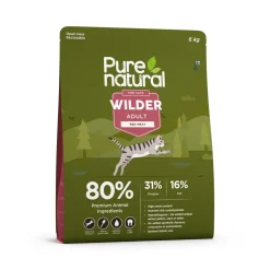Purenatural Kissan Kuivaruoka|Kotimainen Kissanruoka*Wilder Cat Adult Red Meat