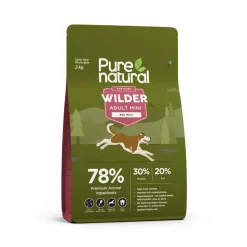 Purenatural Koiran Kuivaruoka|Kotimainen Koiranruoka*Wilder Dog Adult Mini Red Meat 2 kg