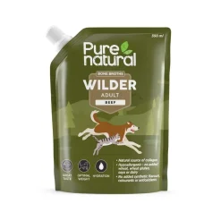 Purenatural Ruokinnan Monipuolistaminen|Ruokalisukkeet*Wilder -luuliemi, nauta 350 ml