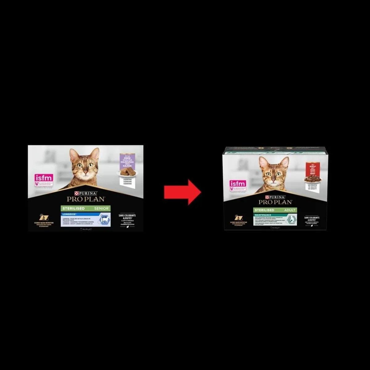 Purina Pro Plan Kissan Märkäruoka*Sterilised Beef 10x85g